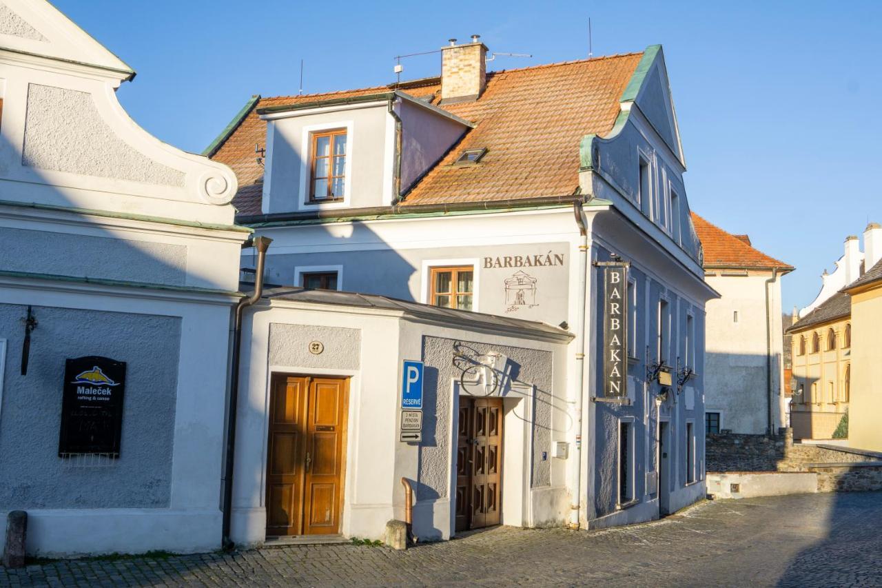 Hotel Barbakan Český Krumlov Exterior foto